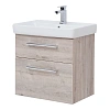 Тумба под раковину DREJA Q MAX, 60 см, подвесная, 2 ящика, дуб кантри 77.0004D Тумба под раковину DREJA Q MAX, 60 см, подвесная, 2 ящика, дуб кантри 77.0004D