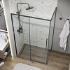 Душевой уголок GROSSMAN Galaxy 100.K33.01.110.42.00-200.K33.01.90.42.00 (110х90х195) раздвижная,графит сатин,стекло прозрачное Душевой уголок GROSSMAN Galaxy 100.K33.01.110.42.00-200.K33.01.90.42.00 (110х90х195) раздвижная,графит сатин,стекло прозрачное