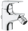Картинка анонса товара «смеситель для биде grohe bauflow с донным клапаном, хром (23754000)»