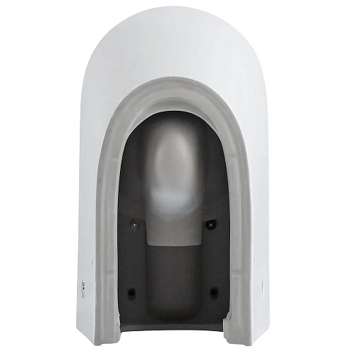 Унитаз напольный Black&White W-7789 P-trap / Geberit/ Rimless / anti-dirt (620x360x810) компакт 7789W Унитаз напольный Black&White W-7789 P-trap / Geberit/ Rimless / anti-dirt (620x360x810) компакт 7789W