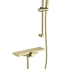 Смеситель для ванны Wonzon & Woghand с термостатом, брашированное золото (WW-B2551-A-BG) Смеситель для ванны Wonzon & Woghand с термостатом, брашированное золото (WW-B2551-A-BG)