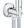 Гигиеническая лейка GROHE Sena Trigger Spray 35 (Душевая лейка, Вентиль запорный, душевой шланг), хром 26332000 Гигиеническая лейка GROHE Sena Trigger Spray 35 (Душевая лейка, Вентиль запорный, душевой шланг), хром 26332000