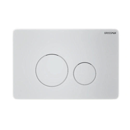 Клавиша смыва GROSSMAN Style 700.K31.05.01M.01M белый матовый Клавиша смыва GROSSMAN Style 700.K31.05.01M.01M белый матовый
