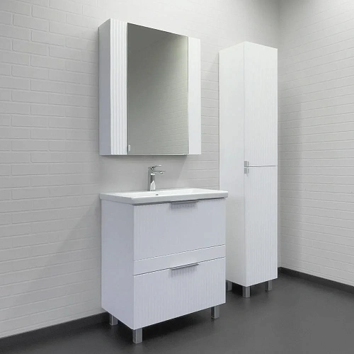 Тумба с раковиной Comforty Лима-70Н2 00-00019211 белый матовый раковина Como 70 Тумба с раковиной Comforty Лима-70Н2 00-00019211 белый матовый раковина Como 70