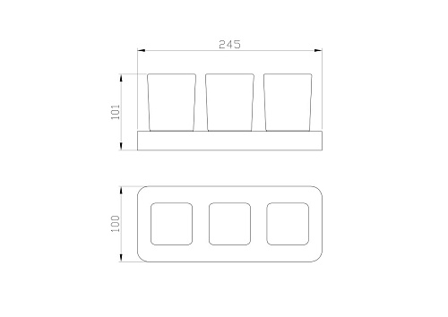 Стакан Wonzon & Woghand брашированное золото (WW-8338-BG) Стакан Wonzon & Woghand брашированное золото (WW-8338-BG)
