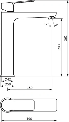 Смеситель для раковины STWORKI Хельсинки by Damixa Хельсинки HFHS02200 хром, однорычажный, латунь, д 552447 Смеситель для раковины STWORKI Хельсинки by Damixa Хельсинки HFHS02200 хром, однорычажный, латунь, д 552447