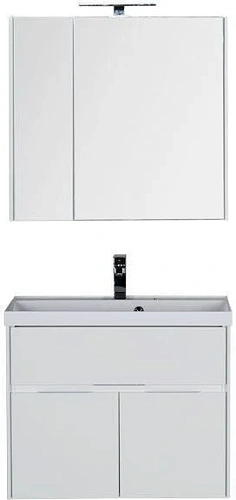 Комплект мебели Aquanet Латина 80 белый 00179839 Комплект мебели Aquanet Латина 80 белый 00179839
