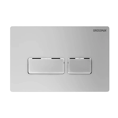 Клавиша смыва GROSSMAN Pragma 700.K31.03.110.110 хром матовый Клавиша смыва GROSSMAN Pragma 700.K31.03.110.110 хром матовый