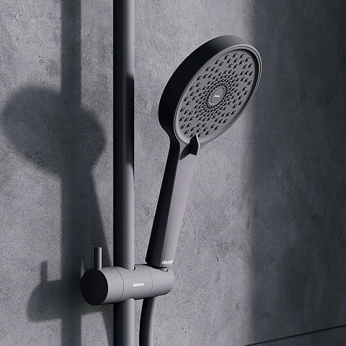 Душевая система Damixa Apollo 947760300 черный Душевая система Damixa Apollo 947760300 черный