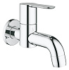 Картинка анонса товара «смеситель для раковины grohe bauflow, гладкий корпус, хром (20238000)»