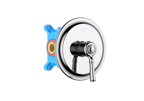 Смеситель для душа Aquatek КЛАССИК AQ1566CR Хром, встраиваемый Смеситель для душа Aquatek КЛАССИК AQ1566CR Хром, встраиваемый