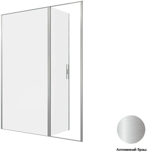 Душевая дверь Allen Brau Priority 160 3.31038.BA серебро браш Душевая дверь Allen Brau Priority 160 3.31038.BA серебро браш