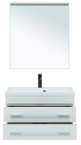 Комплект мебели Aquanet Верона 75 белый матовый 00287637 Комплект мебели Aquanet Верона 75 белый матовый 00287637
