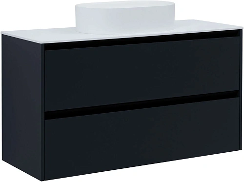 Тумба под раковину Allen Brau Activity 120 1.34007.AM антрацит матовый/черный брашированный Тумба под раковину Allen Brau Activity 120 1.34007.AM антрацит матовый/черный брашированный