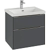 Тумба под раковину Villeroy & Boch Subway 3.0 Graphite / Graphite C57602VR Тумба под раковину Villeroy & Boch Subway 3.0 Graphite / Graphite C57602VR