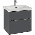 Тумба под раковину Villeroy & Boch Subway 3.0 Graphite / Graphite C57602VR Тумба под раковину Villeroy & Boch Subway 3.0 Graphite / Graphite C57602VR