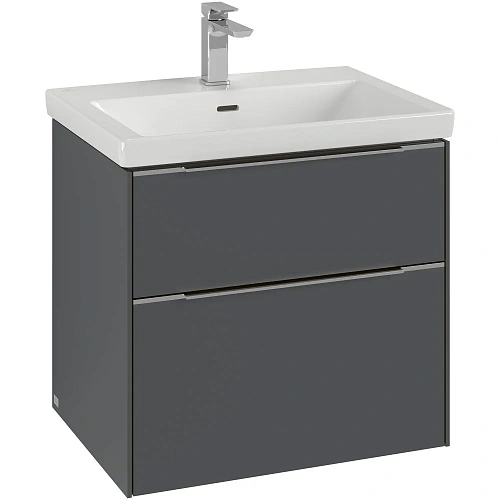 Тумба под раковину Villeroy & Boch Subway 3.0 Graphite / Graphite C57602VR Тумба под раковину Villeroy & Boch Subway 3.0 Graphite / Graphite C57602VR