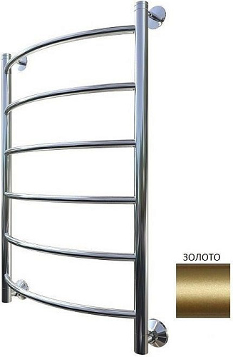 Полотенцесушитель водяной Aquanet Romeo 800x500 золото 00234486 Полотенцесушитель водяной Aquanet Romeo 800x500 золото 00234486