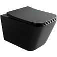 Унитаз подвесной Ceramica Nova METRIC CN3007MB черный матовый Унитаз подвесной Ceramica Nova METRIC CN3007MB черный матовый