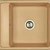 Кухонная мойка Aquaton Беллис 57 1A724932BS260 из литого мрамора, латте Кухонная мойка Aquaton Беллис 57 1A724932BS260 из литого мрамора, латте