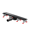 Картинка анонса товара «душевой лоток am.pm master flow w01sc-p11-060-01bm cut gradient 60см, черный матовый»