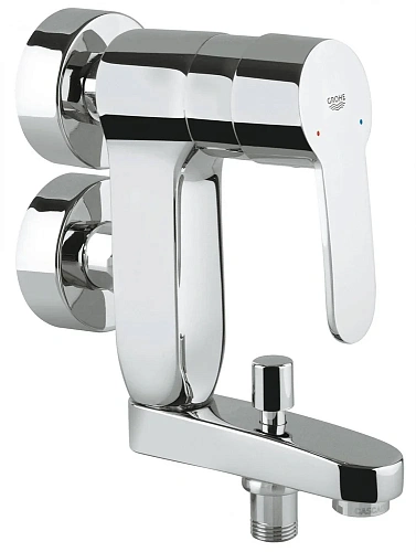 Смеситель для ванны GROHE Eurostyle C, хром (23301000) вертикальный Смеситель для ванны GROHE Eurostyle C, хром (23301000) вертикальный