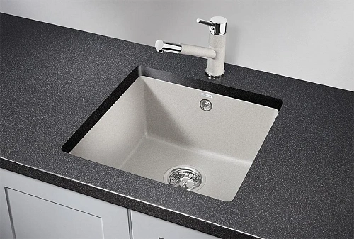 Кухонная мойка Granula 4451, БАЗАЛЬТ, кварц 450х460 Кухонная мойка Granula 4451, БАЗАЛЬТ, кварц 450х460