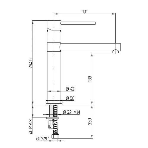 Смеситель для раковины Paini Morgana 73OP205VRLL без донного клапана высокий, золото, излив стекло Смеситель для раковины Paini Morgana 73OP205VRLL без донного клапана высокий, золото, излив стекло