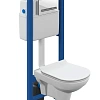 Комплект унитаза Cersanit CITY (A64439) инсталляции VECTOR и клавиши смыва PILOT стекло белый 64439 Комплект унитаза Cersanit CITY (A64439) инсталляции VECTOR и клавиши смыва PILOT стекло белый 64439