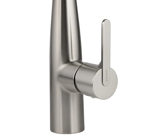 Смеситель для кухни Kaiser Claro с вытяжной лейкой Серебро 22144-5 Смеситель для кухни Kaiser Claro с вытяжной лейкой Серебро 22144-5