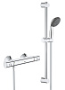 Картинка анонса товара «смеситель для душа grohe precision start с душевым гарнитуром, хром (34597000) термостат»