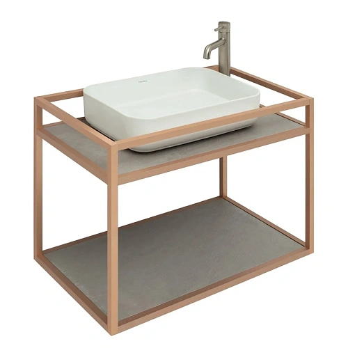 Консоль под раковину Allen Brau Liberty 75 1.33001.60 медь Консоль под раковину Allen Brau Liberty 75 1.33001.60 медь