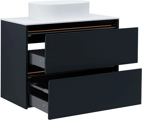 Тумба под раковину Allen Brau Activity 90 1.34005.AM антрацит матовый/черный брашированный Тумба под раковину Allen Brau Activity 90 1.34005.AM антрацит матовый/черный брашированный