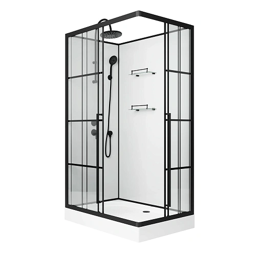 Душевая кабина Niagara Standart ST120/80/15QL/KL/BKT (1200х800х2250) Душевая кабина Niagara Standart ST120/80/15QL/KL/BKT (1200х800х2250)