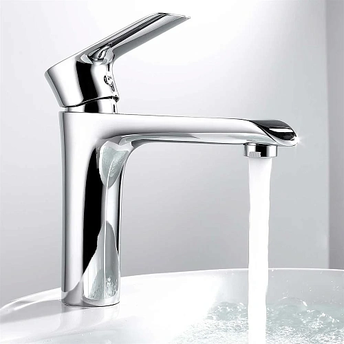 Смеситель для раковины Vincea Esse VBF-1E1CH хром Смеситель для раковины Vincea Esse VBF-1E1CH хром