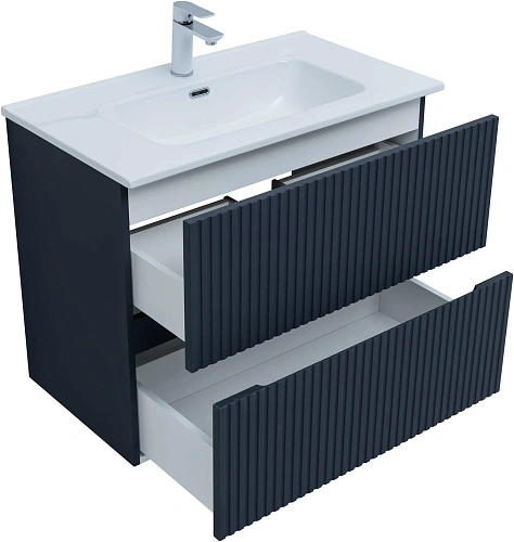 Тумба под раковину Aquanet Джейн 80 маренго 00313302 напольная/подвесная Тумба под раковину Aquanet Джейн 80 маренго 00313302 напольная/подвесная