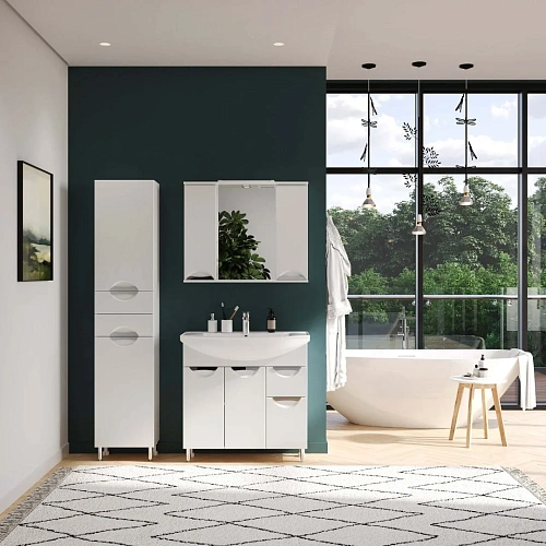 Шкаф-пенал BRIZ Бриз п5к-40 правый 362 04-05к40-00 02 БЕЛ белый Шкаф-пенал BRIZ Бриз п5к-40 правый 362 04-05к40-00 02 БЕЛ белый