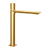 Картинка анонса товара «смеситель для раковины remer edge eg512lxlbg, золото брашированное»