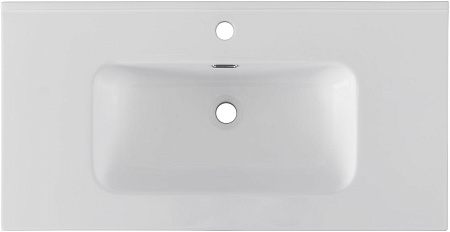 Раковина Aquanet Flat 90 белая матовая 00330432 Раковина Aquanet Flat 90 белая матовая 00330432