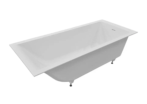 Ванна из искусственного камня Fontana Аура 1800x700 ФР-00018618 Solid Surface белый матовый Ванна из искусственного камня Fontana Аура 1800x700 ФР-00018618 Solid Surface белый матовый