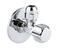 Вентиль угловой GROHE 1/2″-3/8″ для подключения смесителей, хром (22018000) Вентиль угловой GROHE 1/2″-3/8″ для подключения смесителей, хром (22018000)