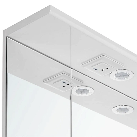 Зеркальный шкаф Aquaton Эмили 105 правый белый 1A008602EM01R Зеркальный шкаф Aquaton Эмили 105 правый белый 1A008602EM01R