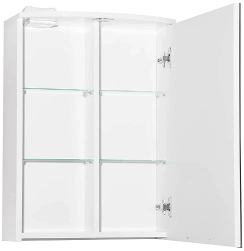 Зеркальный шкаф Style Line Жасмин 2 500/С, Люкс белый ЛС-000010038 Зеркальный шкаф Style Line Жасмин 2 500/С, Люкс белый ЛС-000010038