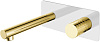 Картинка анонса товара «смеситель для раковины boheme stick 125-wg diamond gold»