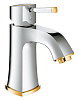 Картинка анонса товара «смеситель для раковины grohe grandera, хром/золото (23310ig0)»