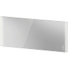 Зеркало Duravit XVIU XV70480B1B1 с подсветкой 182 см Шампань матовый