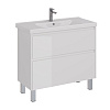 Тумба под раковину Lemark COMBI 100 см подвесная/напольная, белый LM03C100T Тумба под раковину Lemark COMBI 100 см подвесная/напольная, белый LM03C100T
