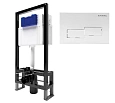 Картинка анонса товара «инсталляция для унитаза bettoserb sava free standing sfs40006486g с клавишей смыва bricks белый»