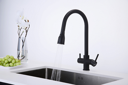 Смеситель для кухни Paulmark LANGE антрацит La214212-AN Смеситель для кухни Paulmark LANGE антрацит La214212-AN