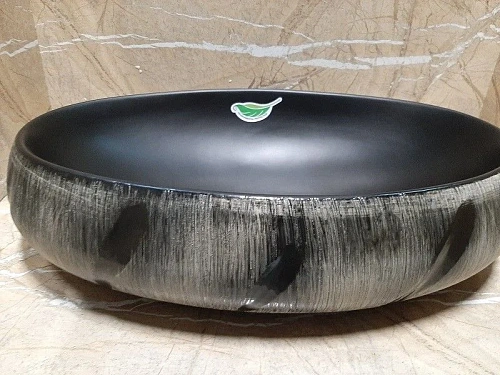 Раковина CeramaLux J2102-1 , черный матовый Раковина CeramaLux J2102-1 , черный матовый